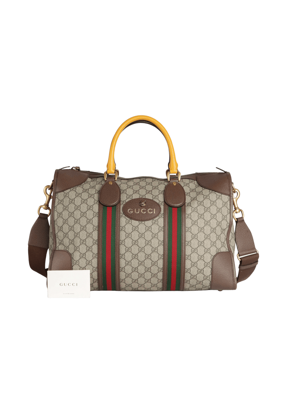 GG SUPREME NEO VINTAGE WEB DUFFLE