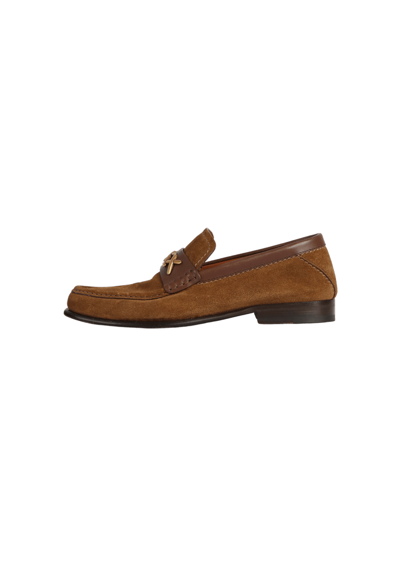 SUEDE LOAFERS 39