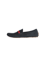 SUEDE WEB LOAFERS 36.5