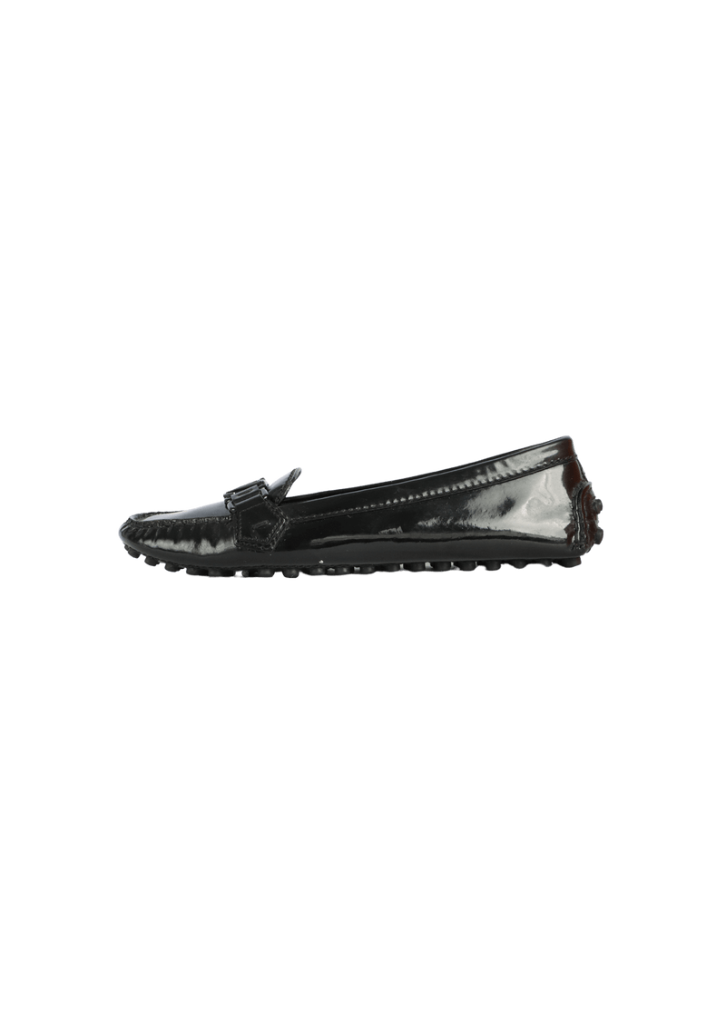 PATENT LEATHER LOAFERS 37