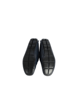 CROCODILLE EMBOSSED LOAFERS 40.5