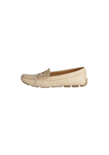 LEATHER LOAFERS 37