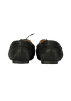 LEATHER GOMMINO BOW LOAFERS 36