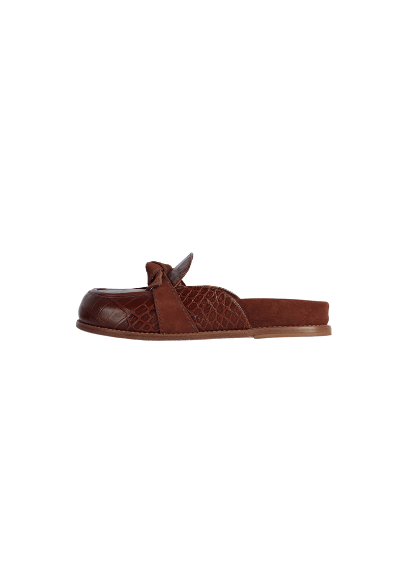 LEATHER MULES 34