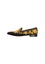 EMBROIDERED ACADEMICUS LOAFERS 38
