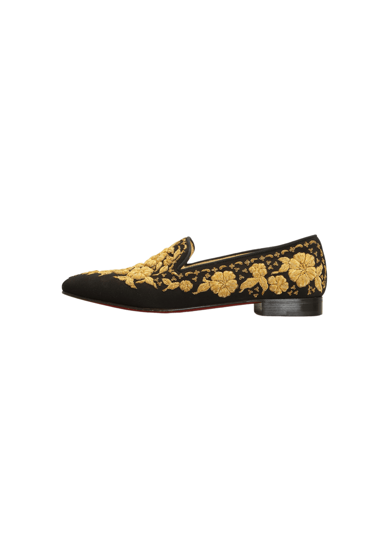 EMBROIDERED ACADEMICUS LOAFERS 38