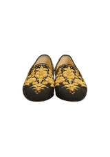 EMBROIDERED ACADEMICUS LOAFERS 38