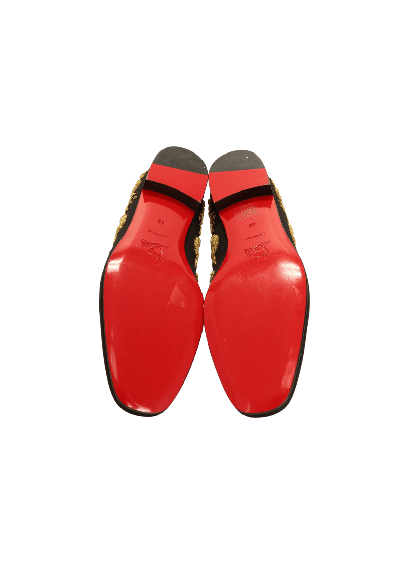 EMBROIDERED ACADEMICUS LOAFERS 38