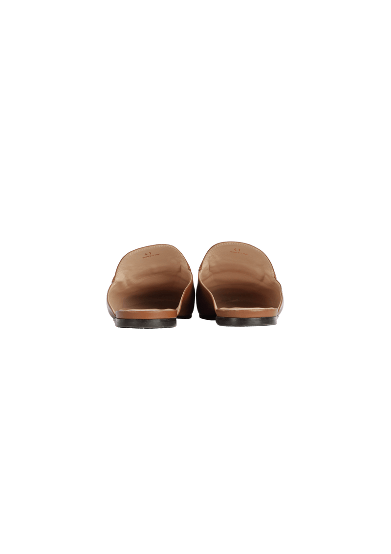 LEATHER SLIPPERS 39