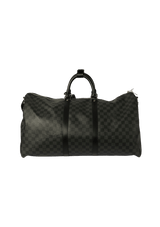 DAMIER GRAPHITE KEEPALL BANDOULIÈRE 55