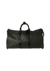 DAMIER GRAPHITE KEEPALL BANDOULIÈRE 55