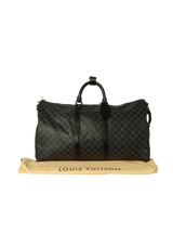 DAMIER GRAPHITE KEEPALL BANDOULIÈRE 55