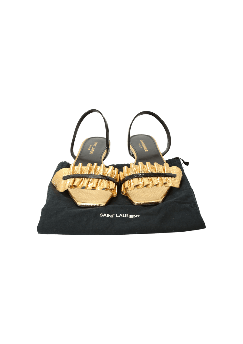 METALLIC SLINGBACK 38