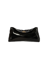 PATENT LEATHER CLUTCH