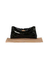 PATENT LEATHER CLUTCH