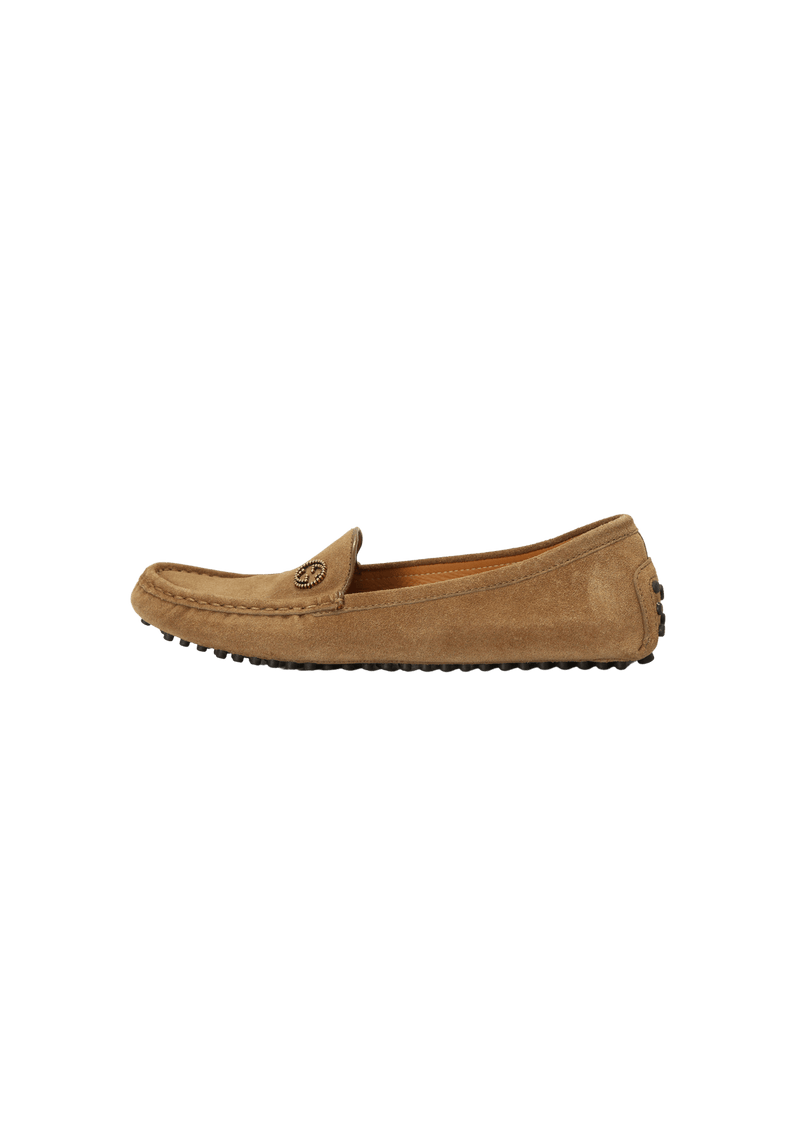 DRIVER SUEDE LOAFERS 35.5