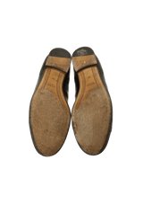 JORDAAN EMBROIDERED LOAFERS 35