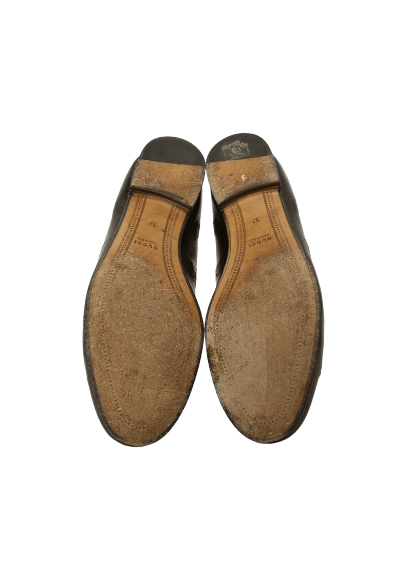 JORDAAN EMBROIDERED LOAFERS 35