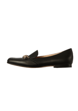 LEATHER HORSEBIT LOAFERS 35.5