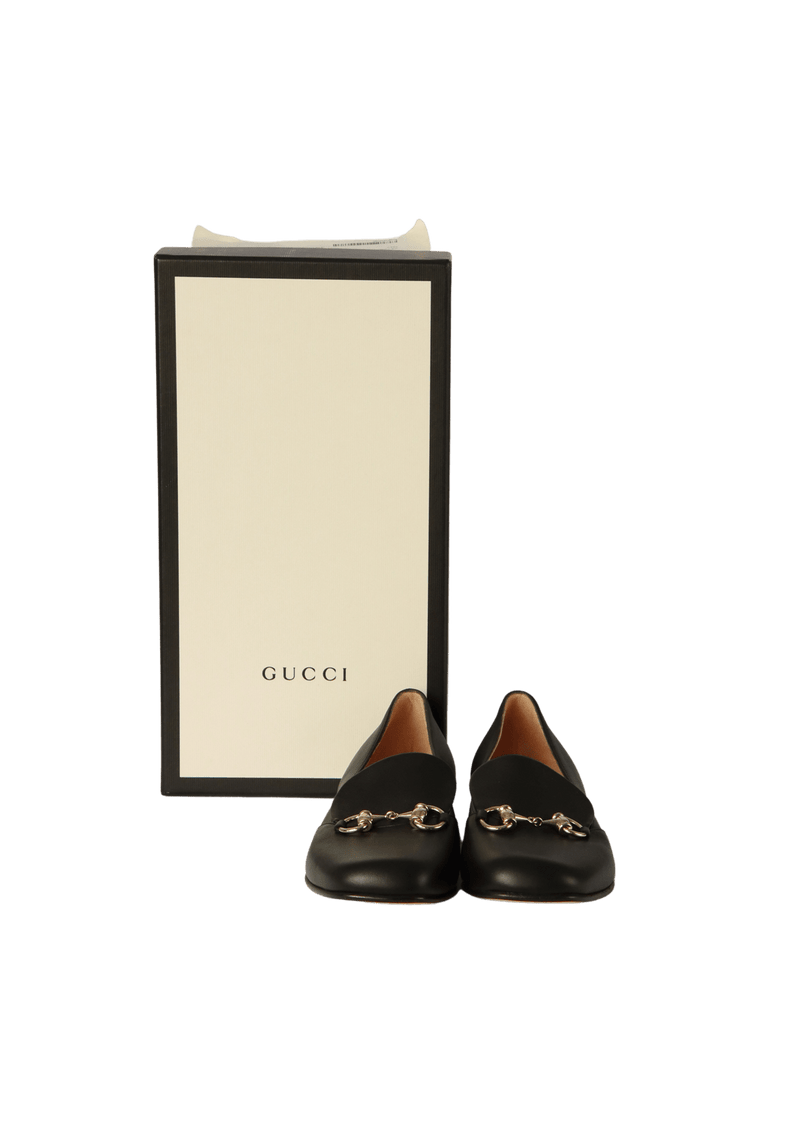 LEATHER HORSEBIT LOAFERS 35.5