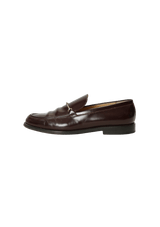 LEATHER LOAFERS 36.5