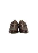 LEATHER LOAFERS 36.5