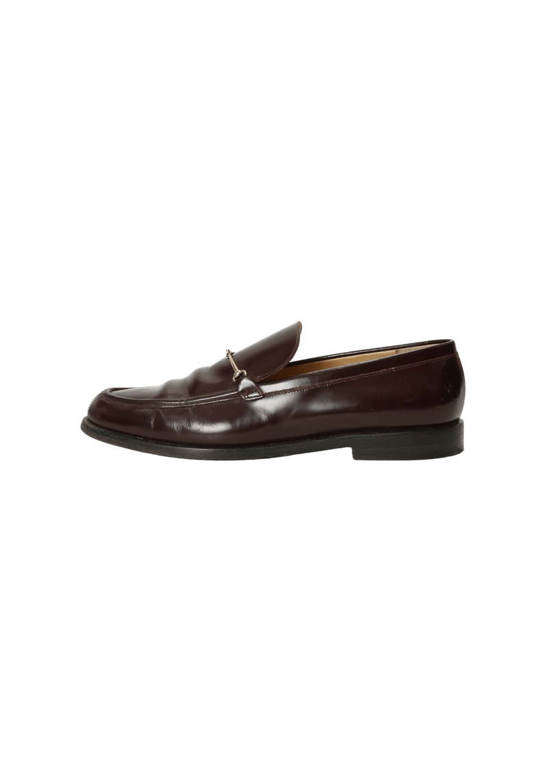 LEATHER LOAFERS 36.5