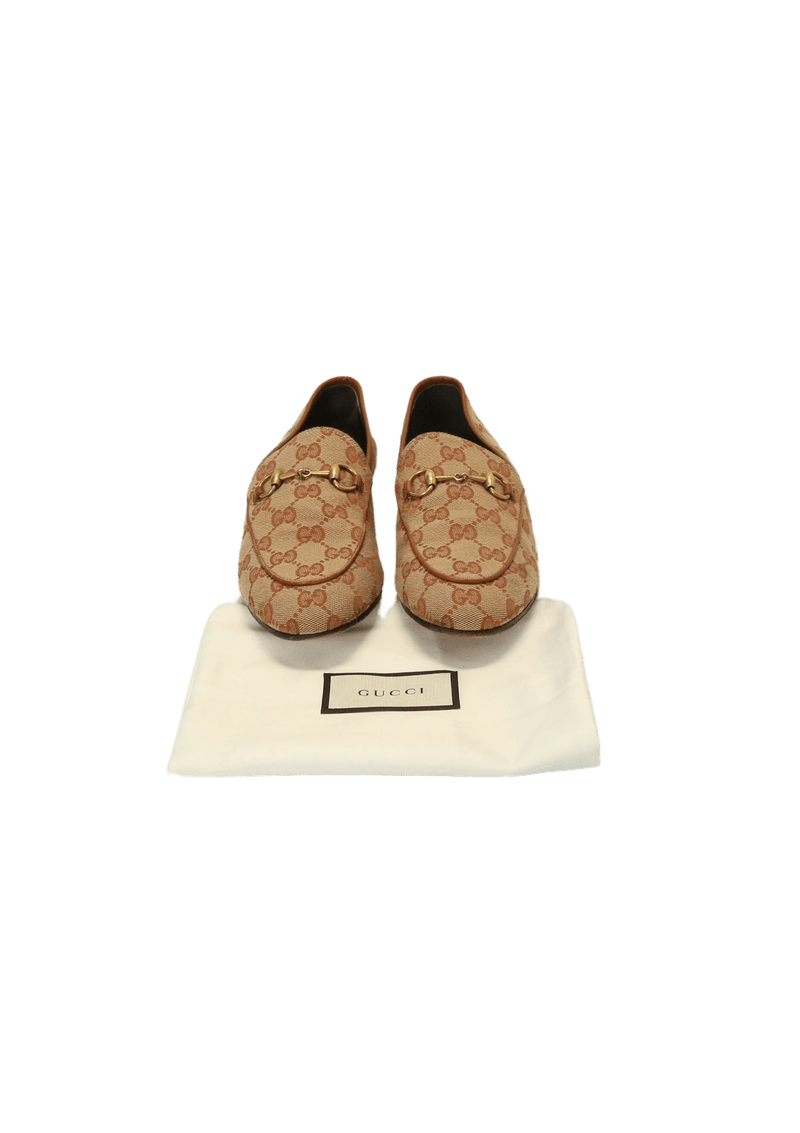 JORDAAN GG CANVAS LOAFERS 36.5