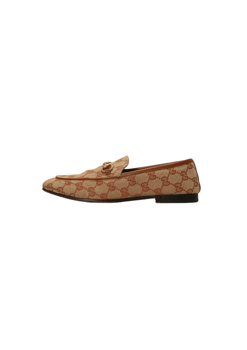 JORDAAN GG CANVAS LOAFERS 36.5