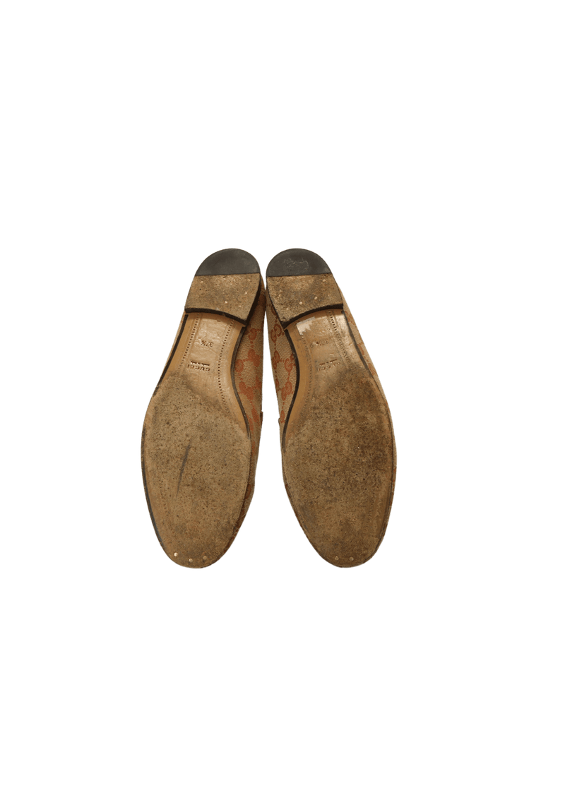 JORDAAN GG CANVAS LOAFERS 36.5