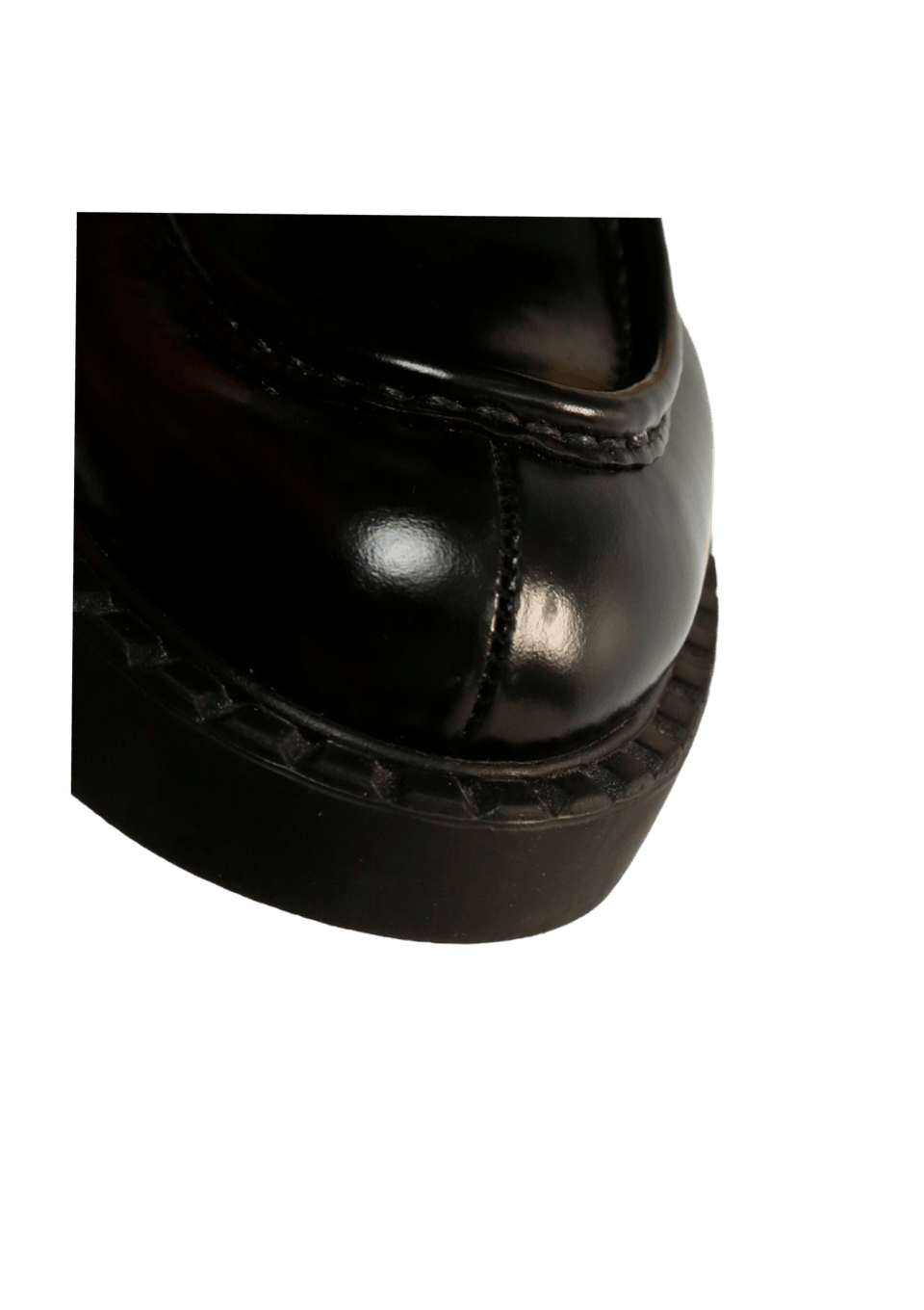 Mocassim Prada Chocolate Leather Loafer Preto Original – Gringa