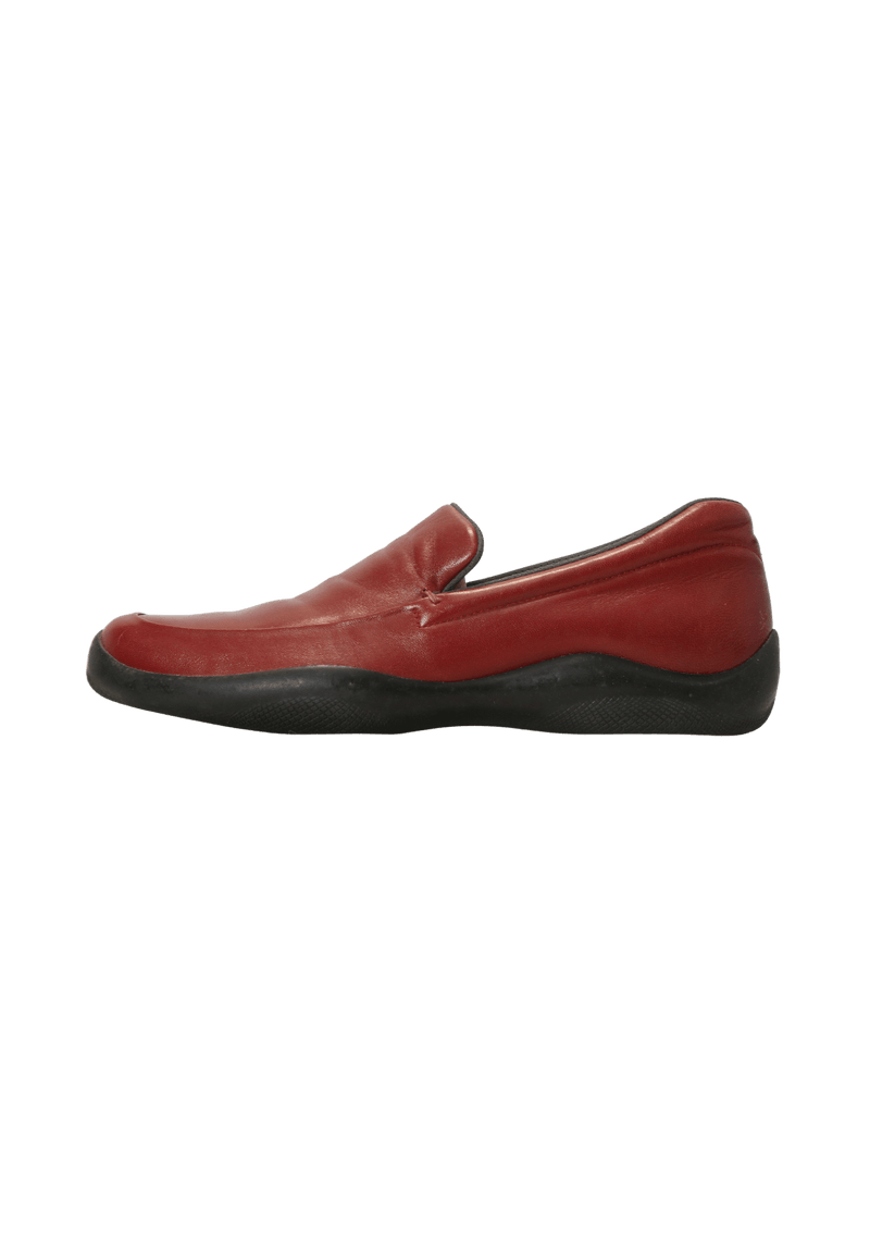 LEATHER LOAFERS 38