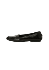 PATENT LEATHER LOAFERS 34.5