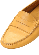 LEATHER LOAFERS 36