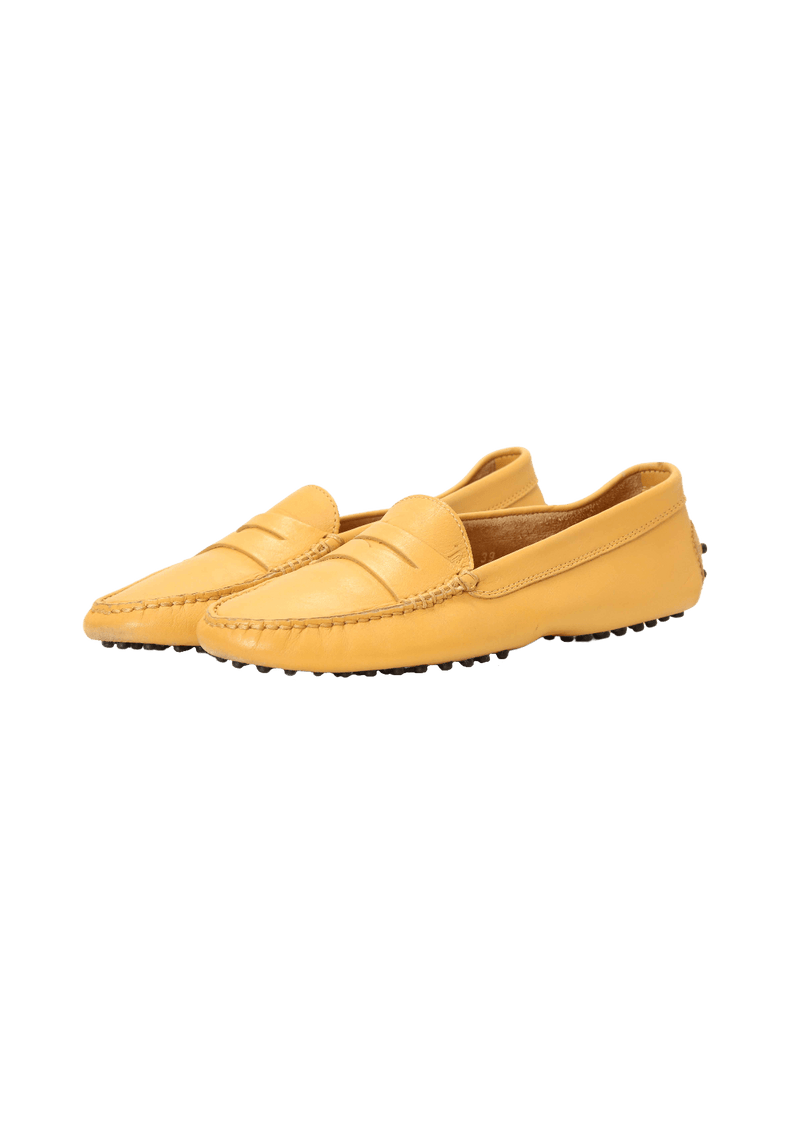 LEATHER LOAFERS 36