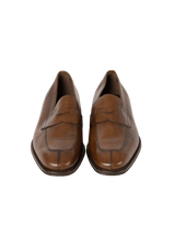 LEATHER LOAFERS 40