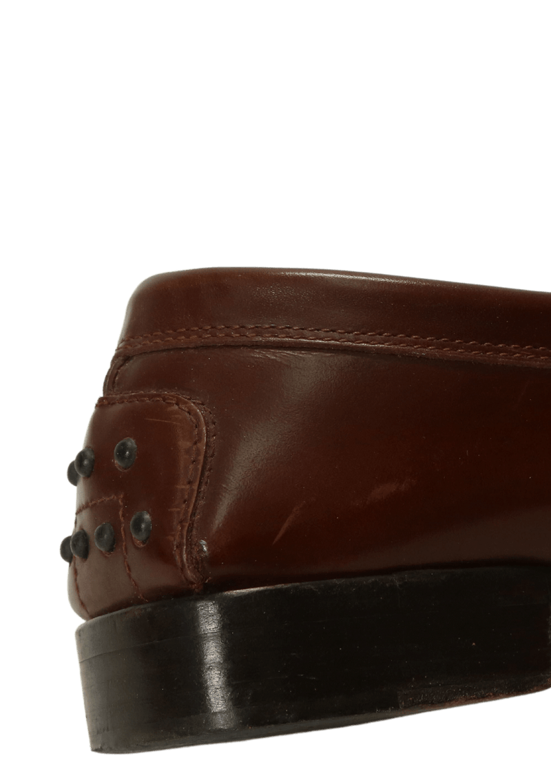 LEATHER LOAFERS 36