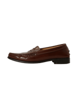 LEATHER LOAFERS 36