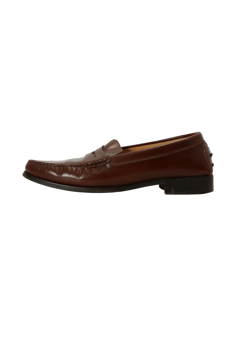 LEATHER LOAFERS 36