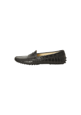 PATENT LEATHER LOAFERS 36