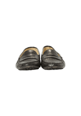 PATENT LEATHER LOAFERS 36