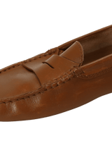 SUEDE LOAFERS 35