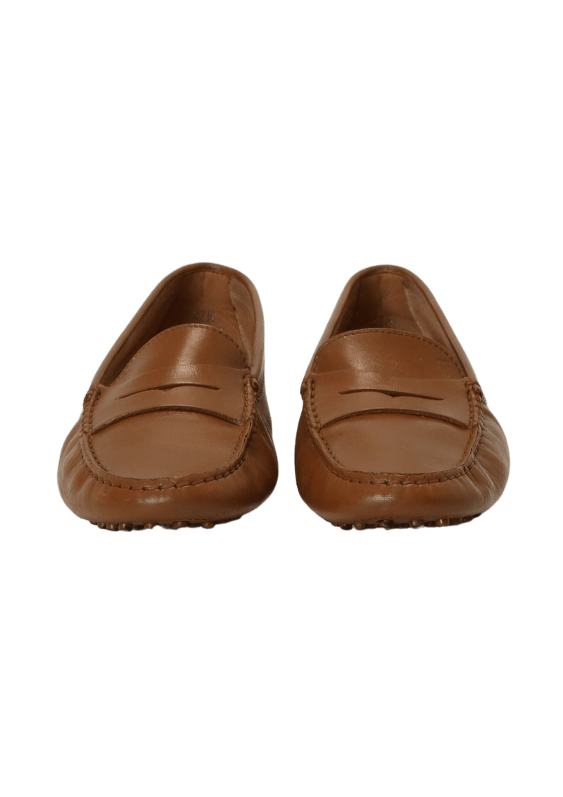 SUEDE LOAFERS 35