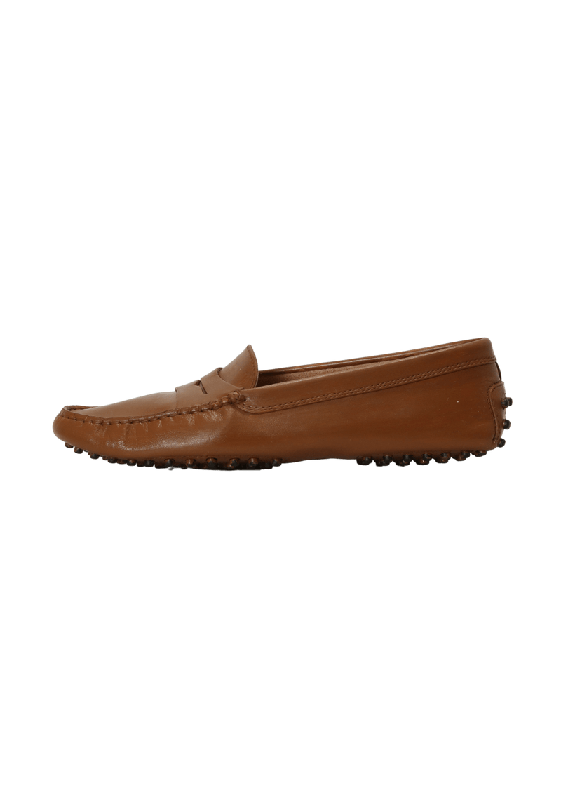 SUEDE LOAFERS 35