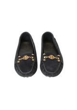 SUEDE LOAFERS 36