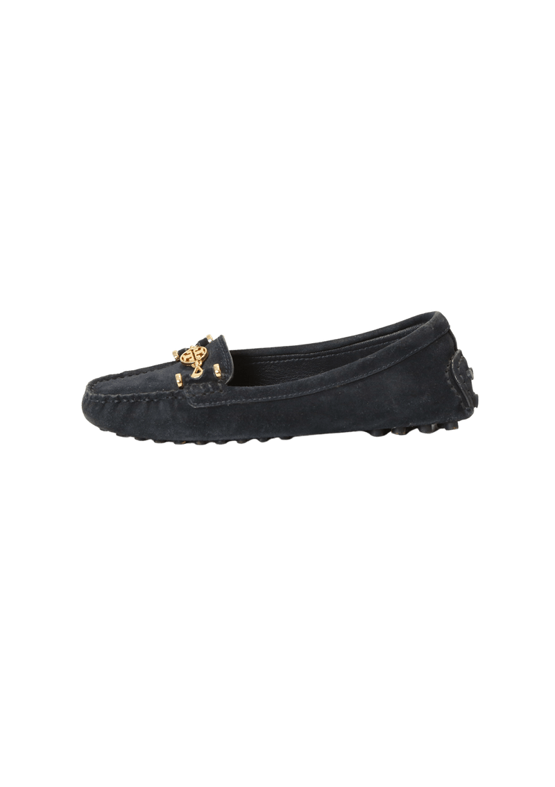 SUEDE LOAFERS 36