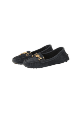 SUEDE LOAFERS 36