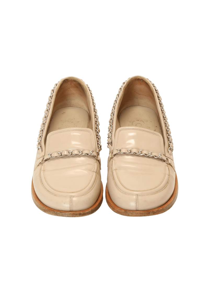 CHAIN-LINK LOAFERS 37