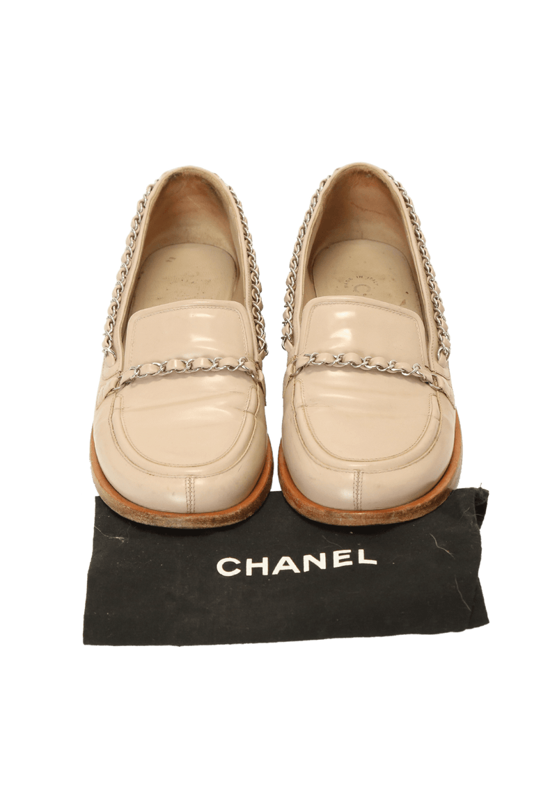 CHAIN-LINK LOAFERS 37