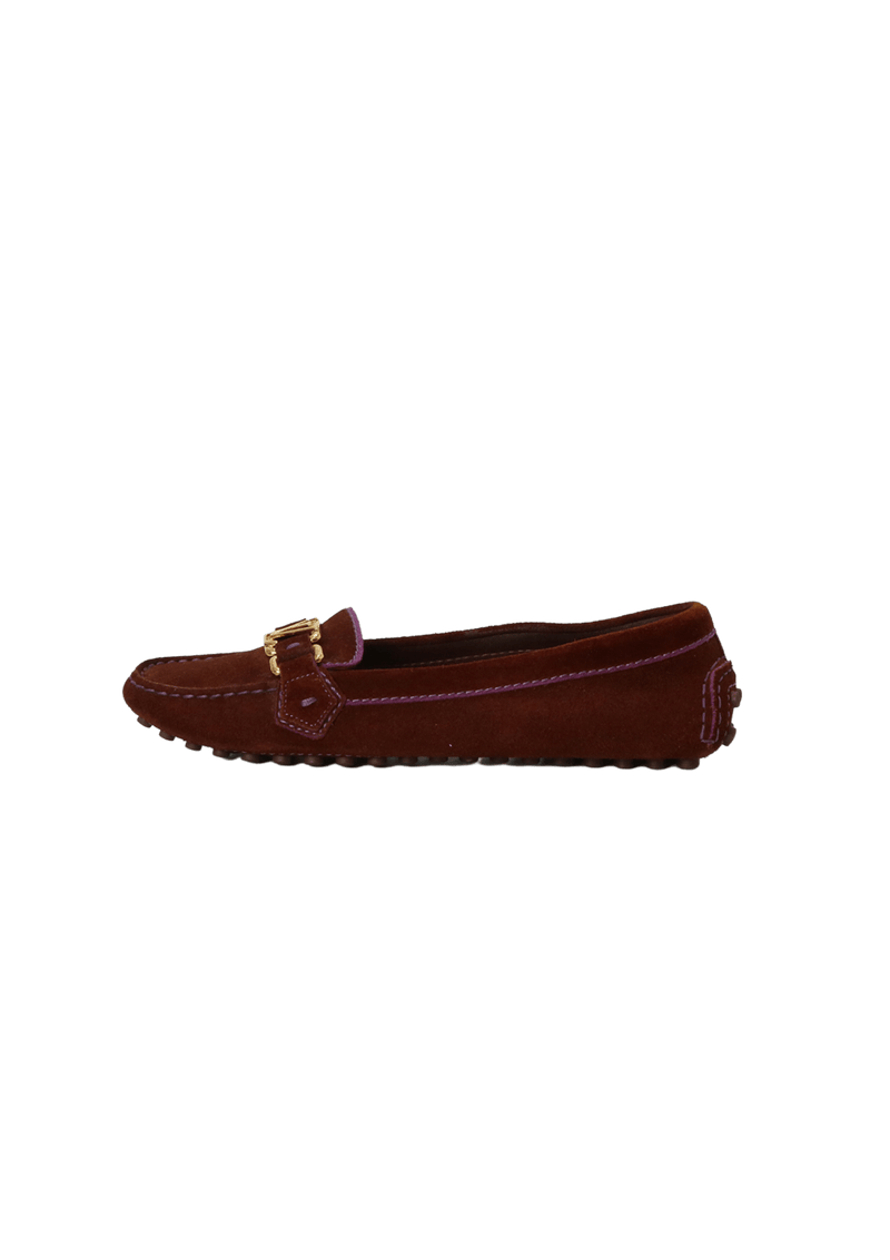 SUEDE LOAFERS 36